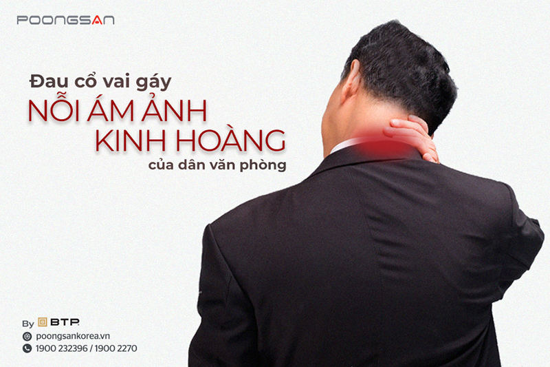 Hội chứng đau cổ vai gáy của dân văn phòng